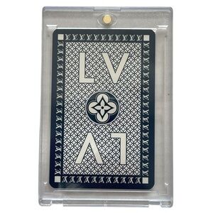Louis Vuitton Rare V Of Diamonds Jeu De Cartes
Authentic Luxury Playing Card